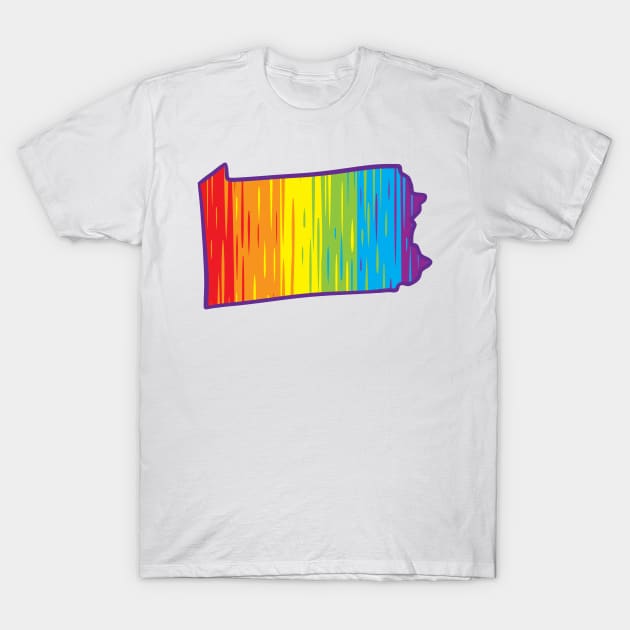 Pennsylvania Pride T-Shirt by Manfish Inc.